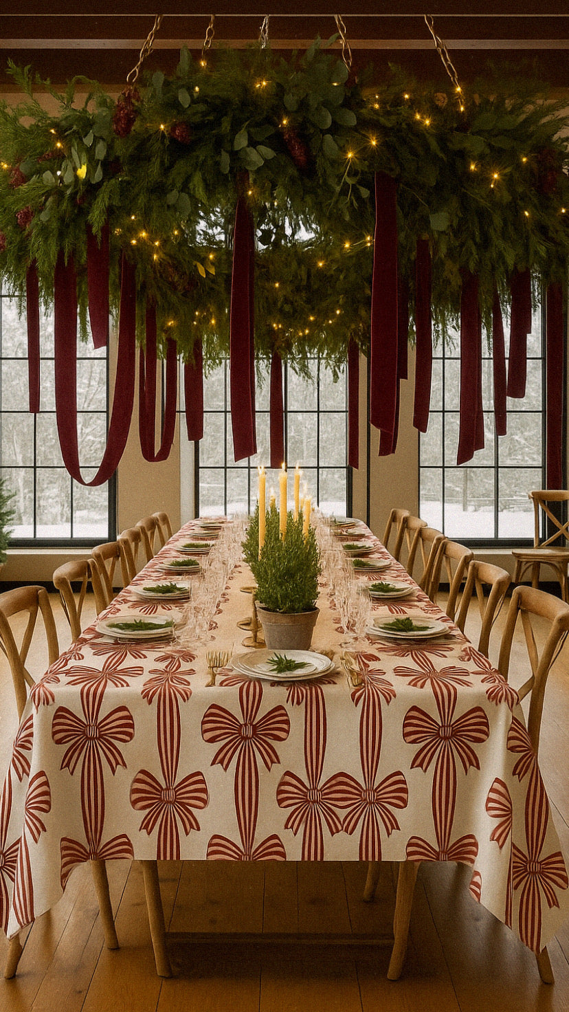 Mantel - Colección Navidad - moños