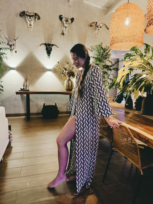 Colección bikinis- Kimono largo