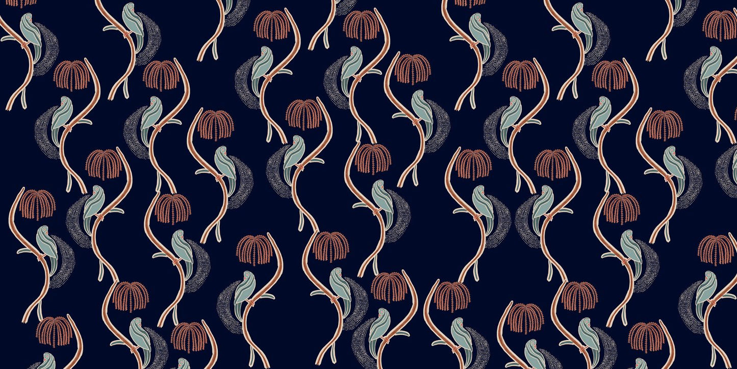 Colección vestidos- Vestido loras azules