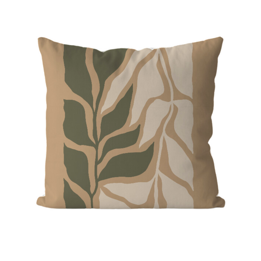 Cojin Colección home 2025- Naturaleza abstracta hojas