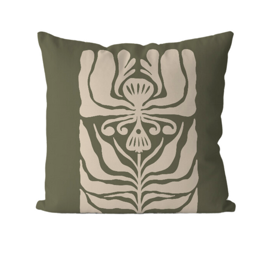 Cojin Colección home 2025- Naturaleza abstracta verde