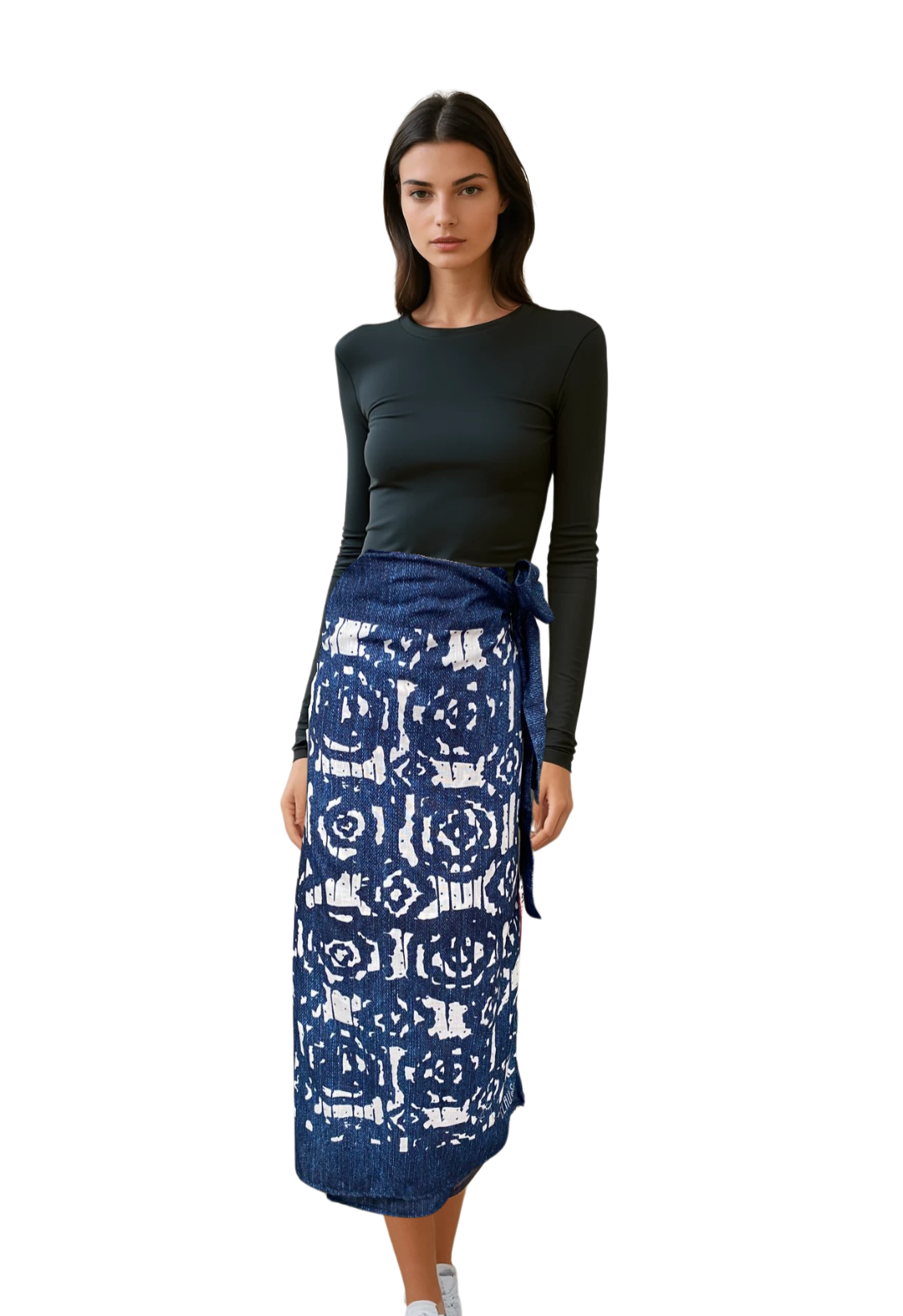 Falda denim