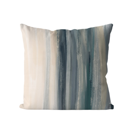 Cojin Colección home 2025-Mediterráneo- azul y beige