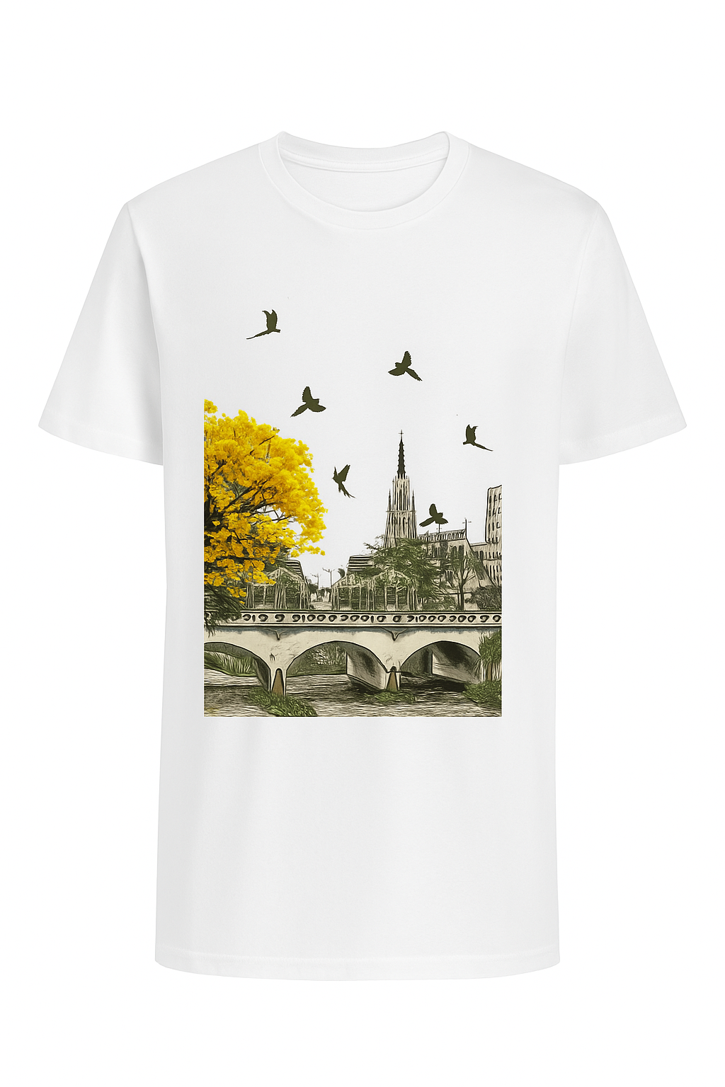 Colección blusas- camiseta blanca cali