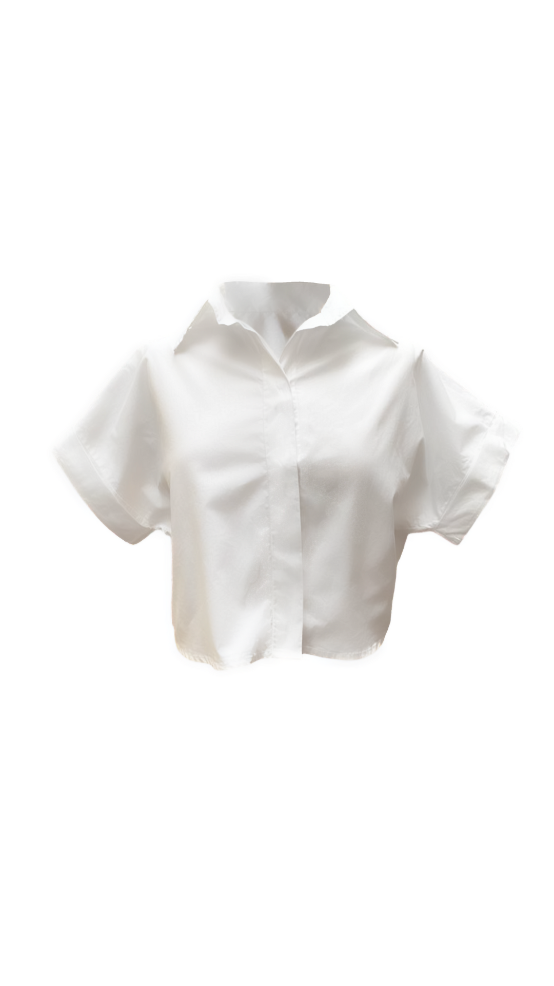 Colección blusas- Blusa manga corta blanca