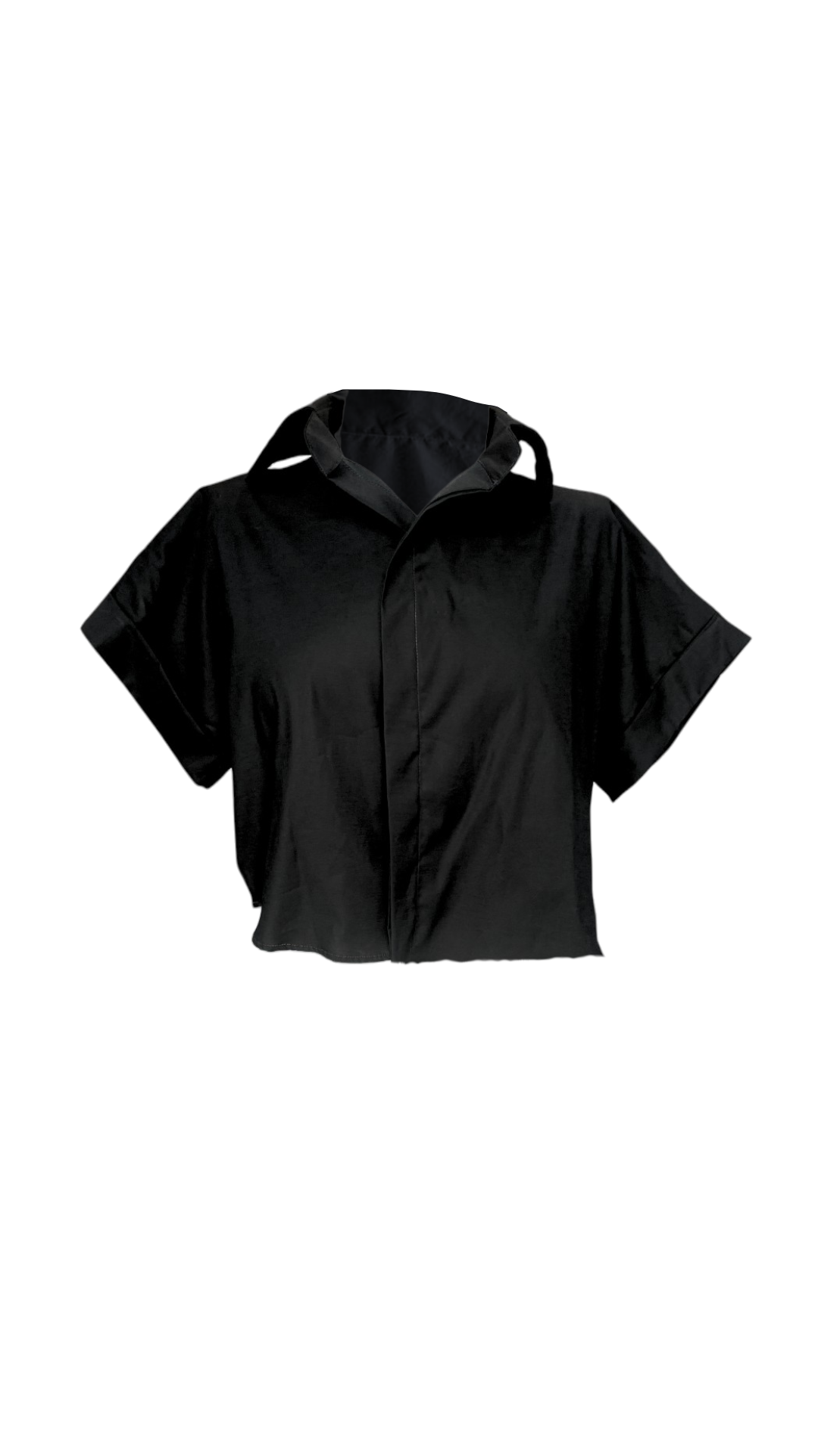 Colección blusas- Blusa manga corta negra