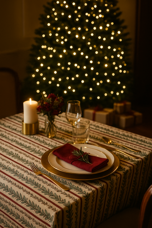 Mantel - Colección Navidad - hojas