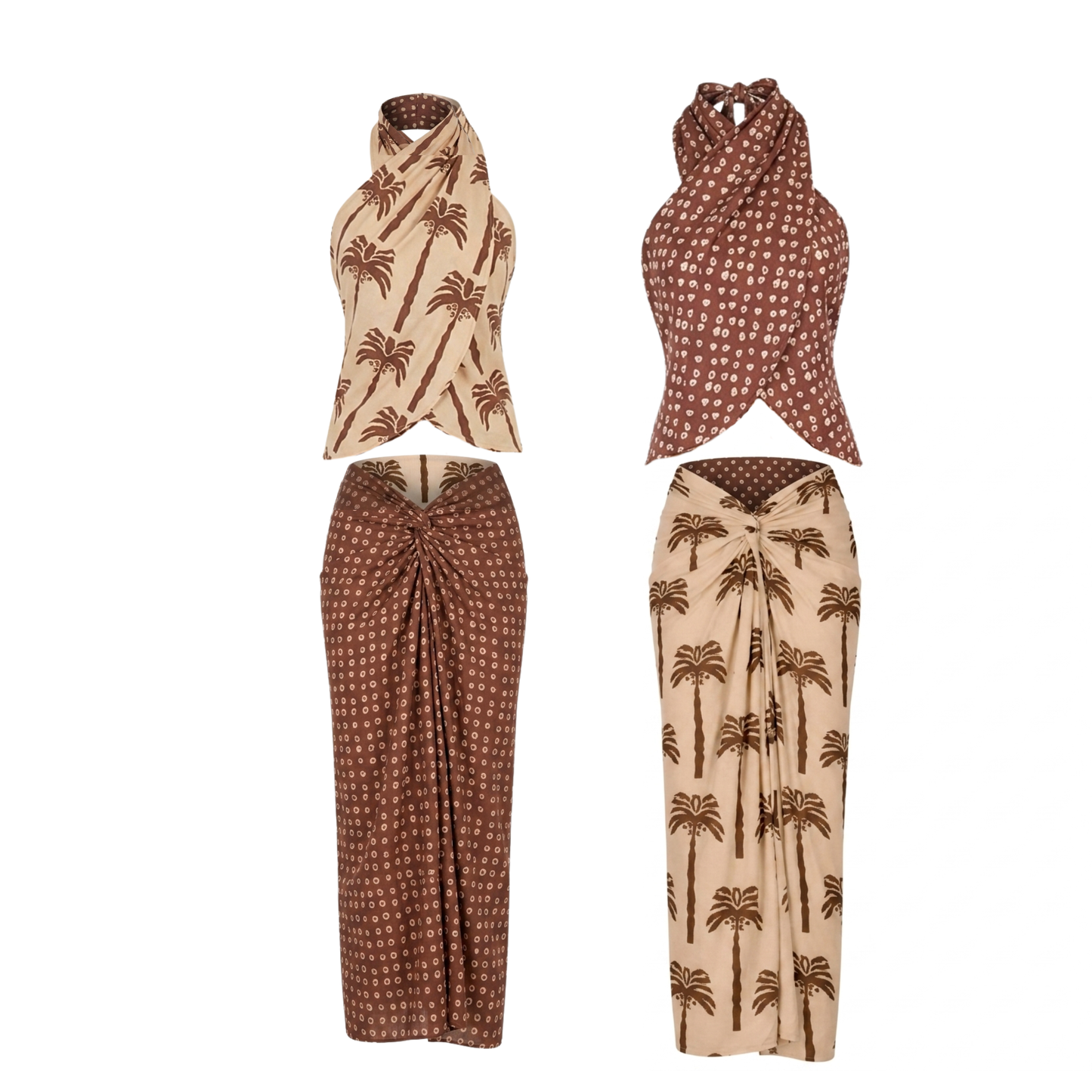 Colección vestidos- conjunto doble faz