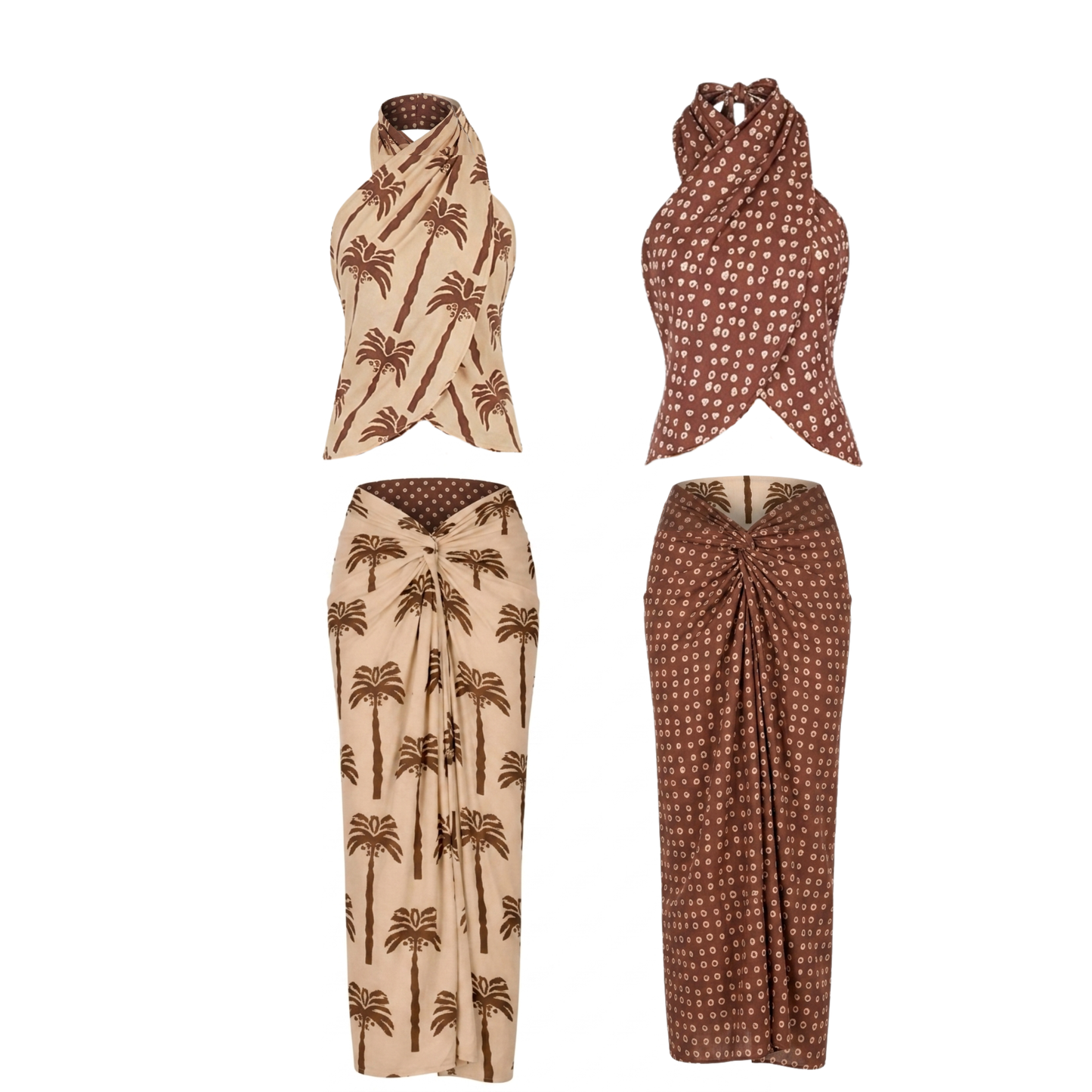 Colección vestidos- conjunto doble faz