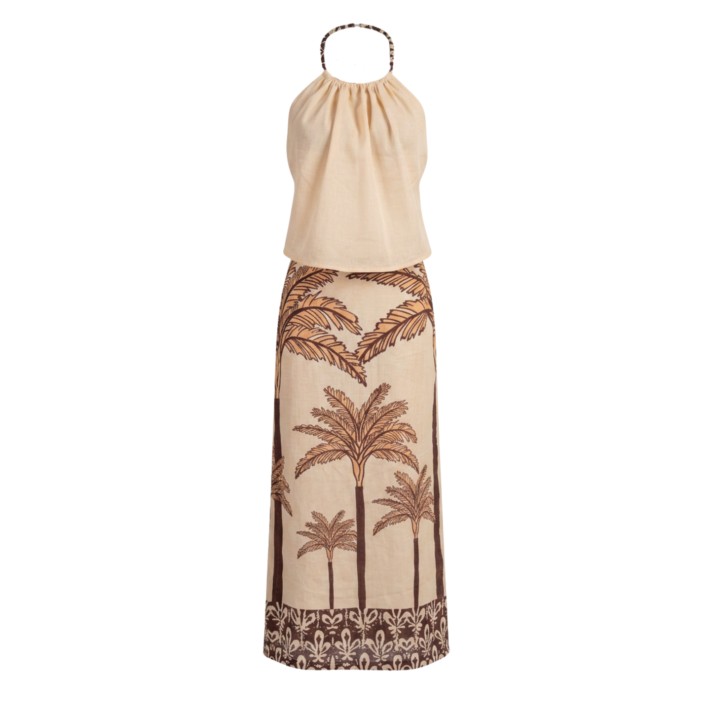 Colección vestidos- conjunto blusa doble faz