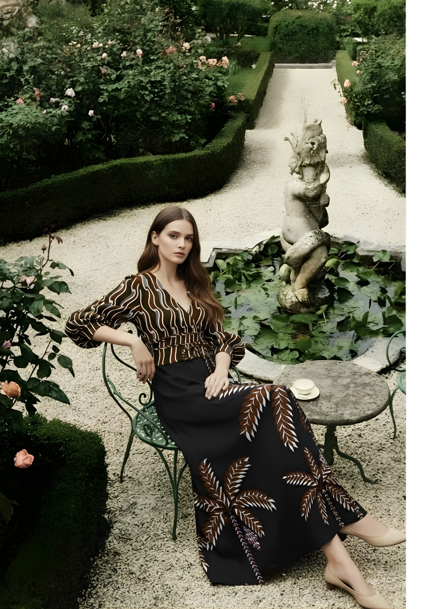 Colección vestidos - falda y blusa