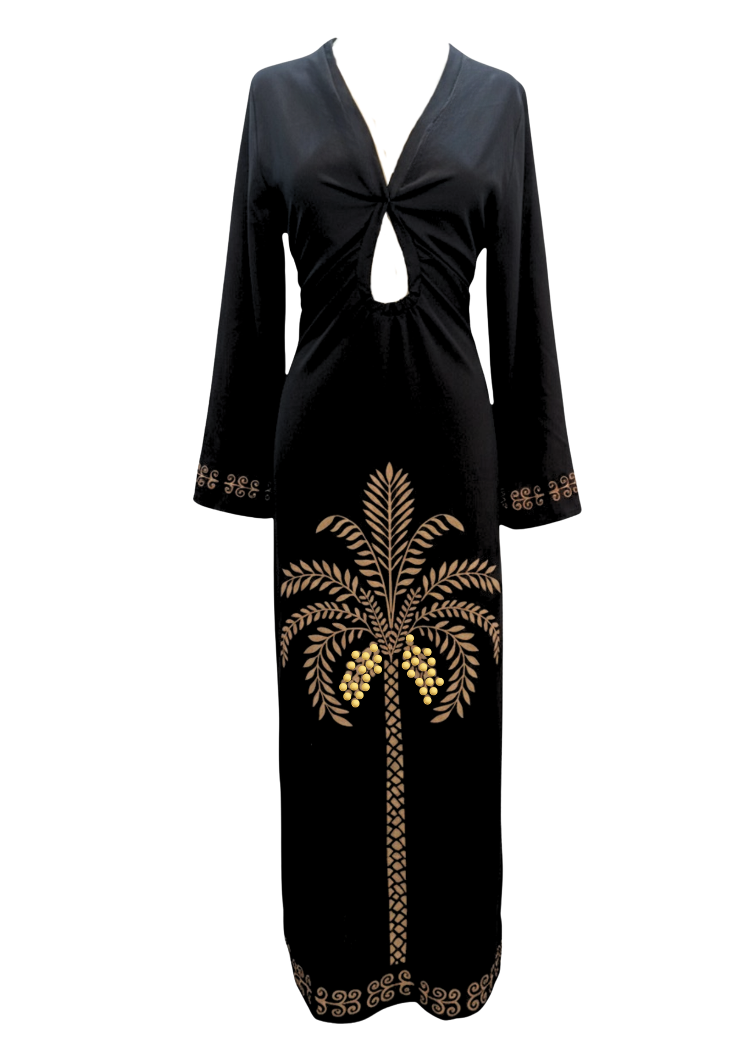 Colección vestidos- vestido manga larga palma