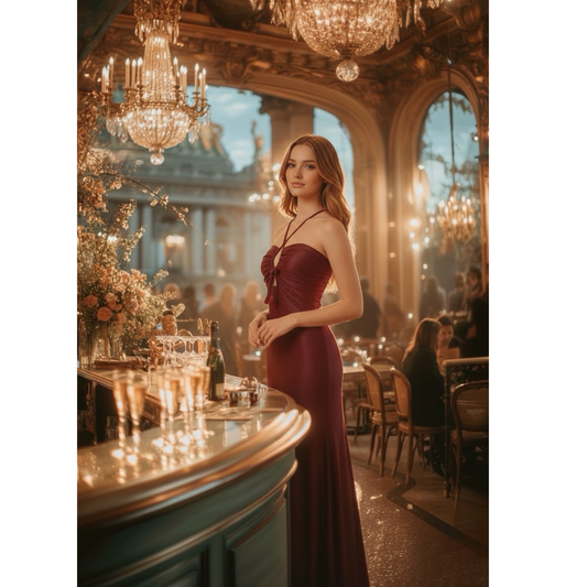 Colección vestidos- vestido lentejuelas