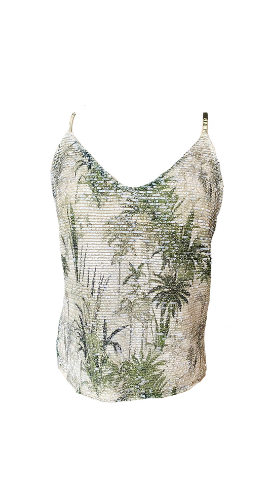 Colección blusas- Blusa lentejuelas palm