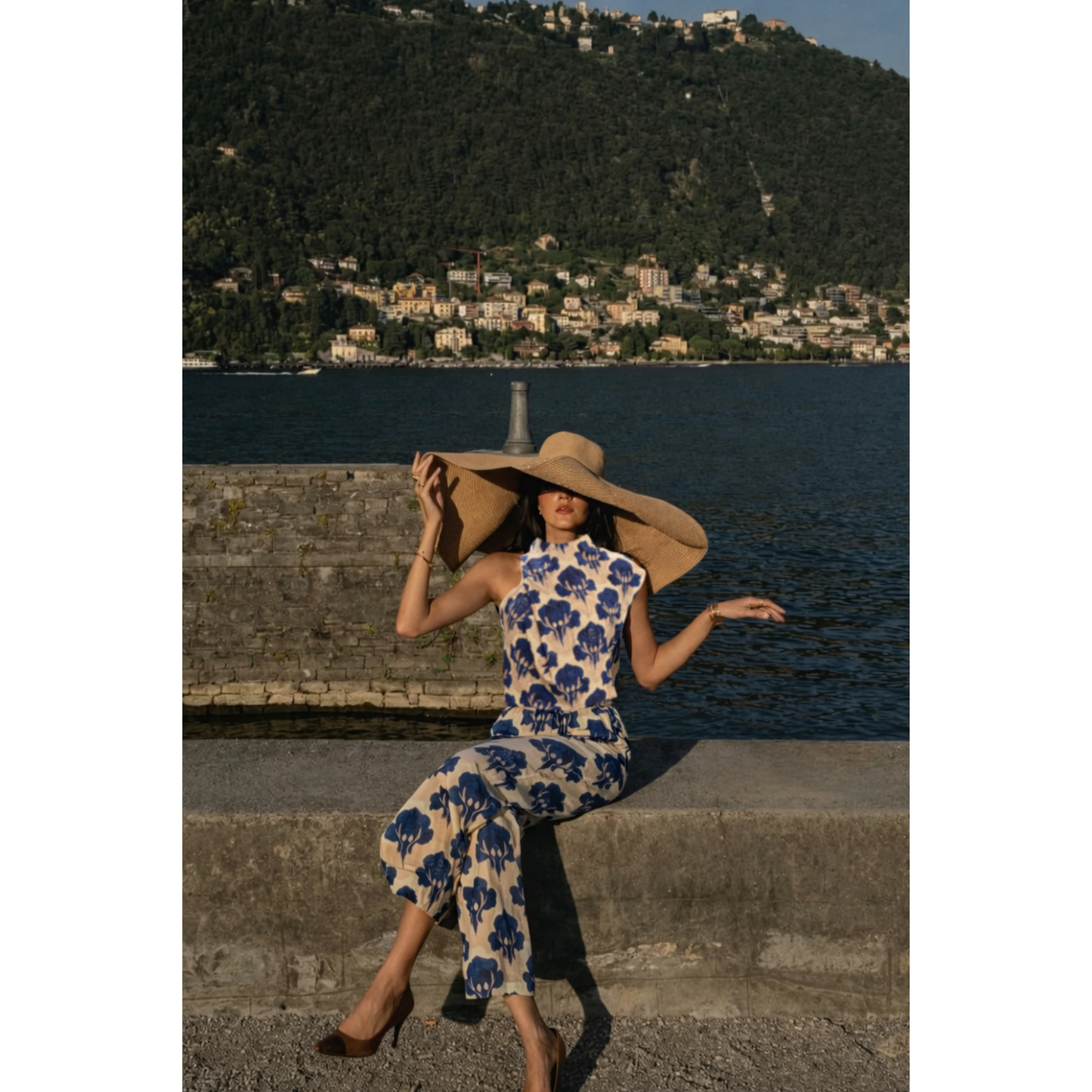 Colección vestidos- conjunto azul