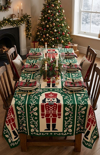 Mantel - Colección Navidad - cascanueces