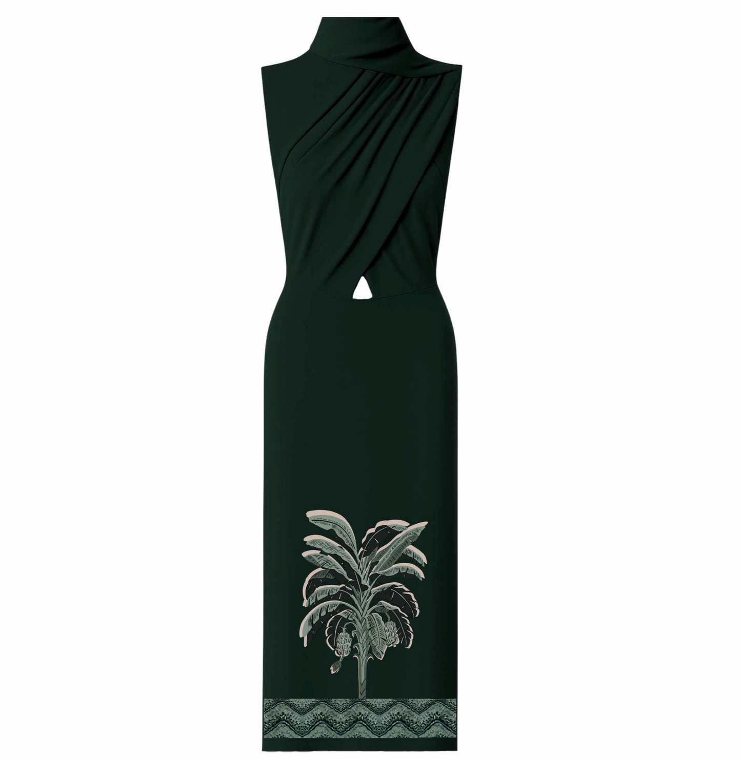 Colección vestidos- vestido palmas banana