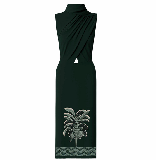 Colección vestidos- vestido palmas banana