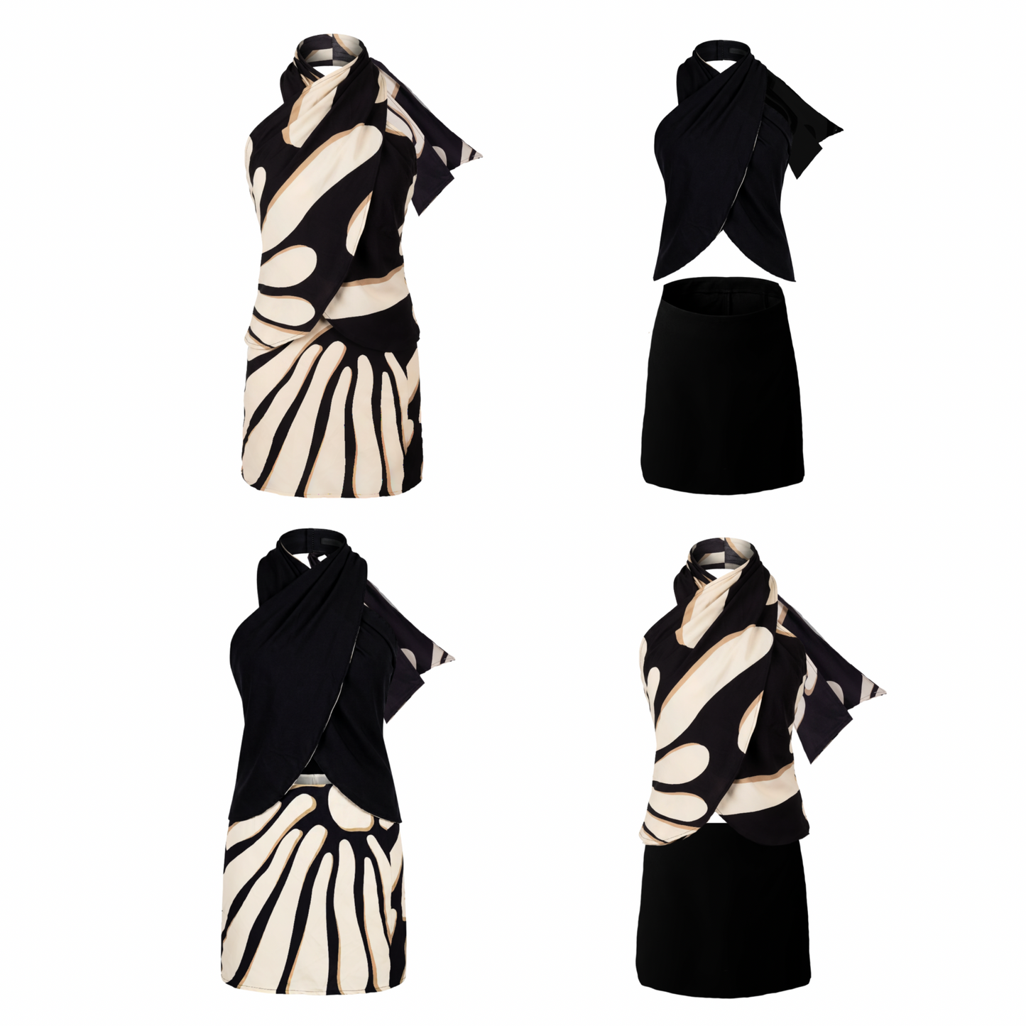 Colección vestidos- set convertible