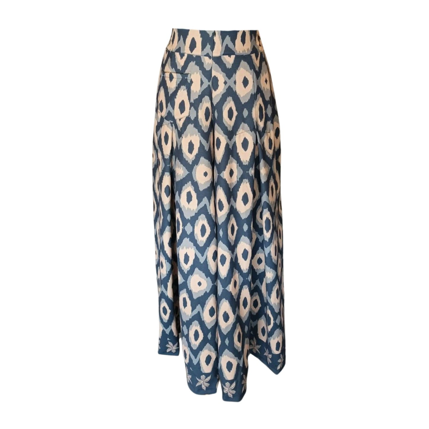 Pantalón Ikat verde