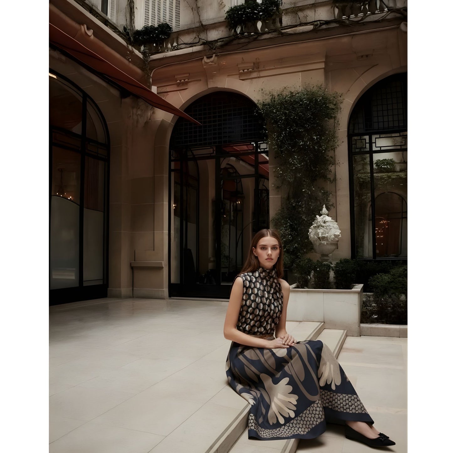 Colección vestidos - falda y blusa