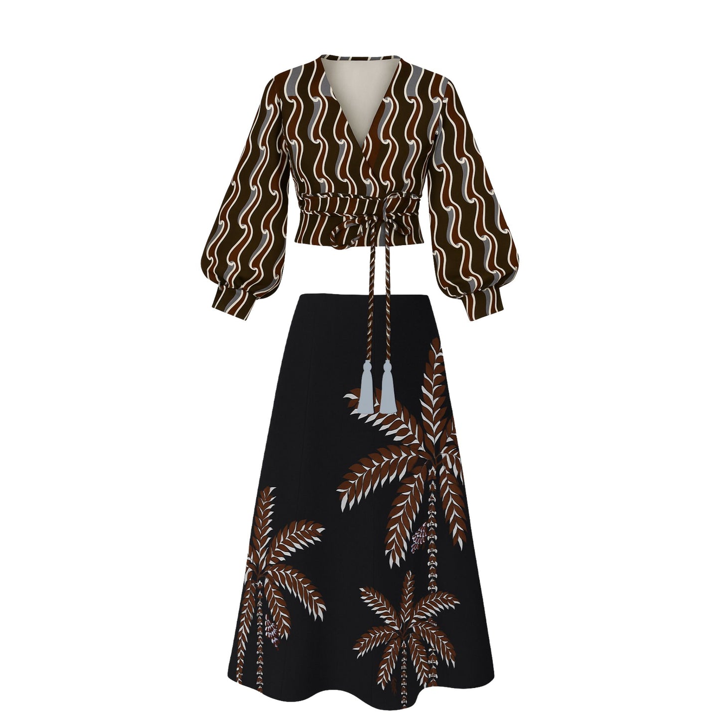 Colección vestidos - falda y blusa