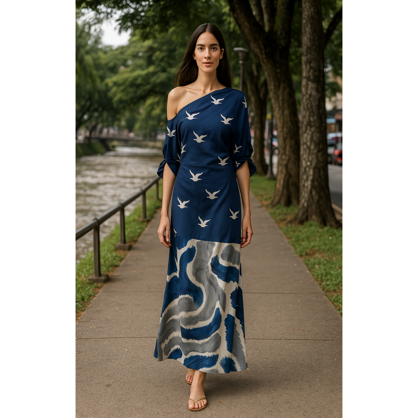 Colección vestidos- conjunto falda y blusa