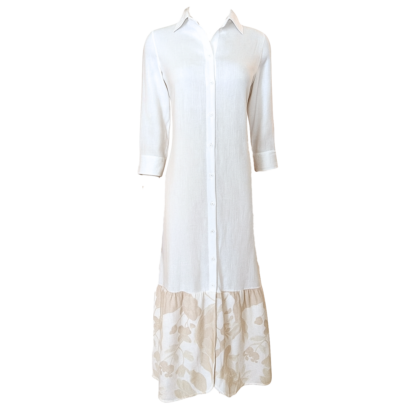 Colección vestidos- vestido en lino con correa