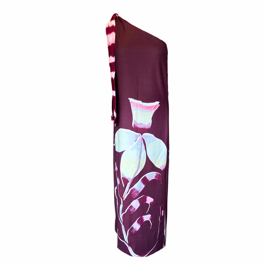 Colección vestidos- flor un solo hombro