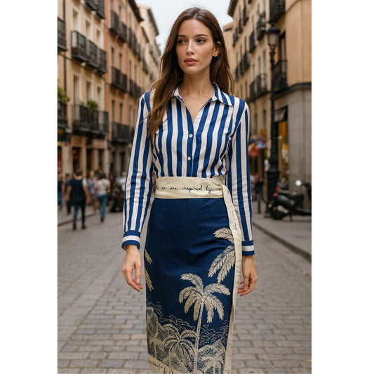 Colección Looks- blusa y falda