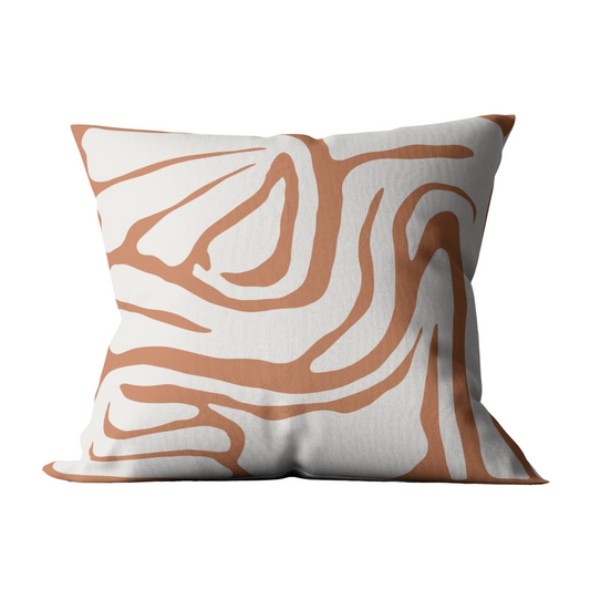 Cojin Colección home 2025- Naturaleza abstracta abstracto terracota