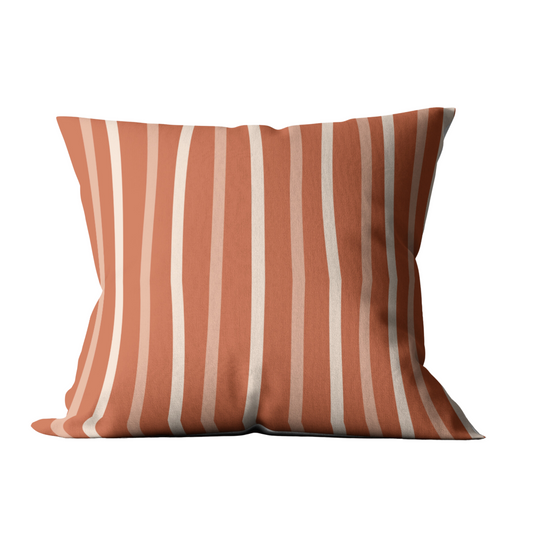 Cojin Colección home 2025-Loras en la palma -Rayas